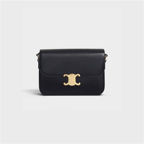 celine triomphe frame bag|celine triomphe bag used.